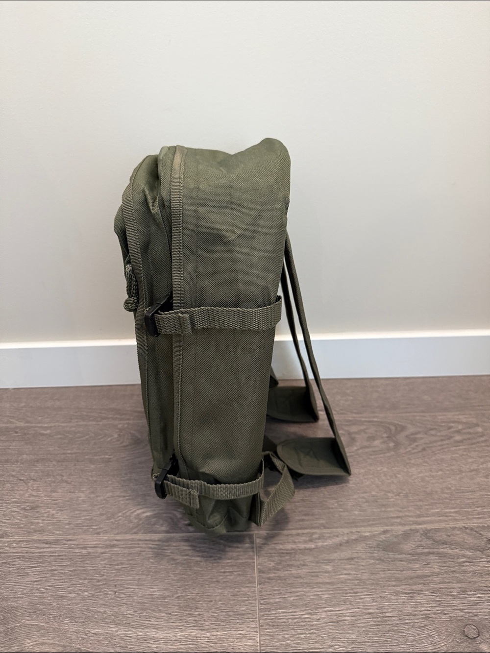 Olive Green Tactical Backpack - Picture 2 of 9